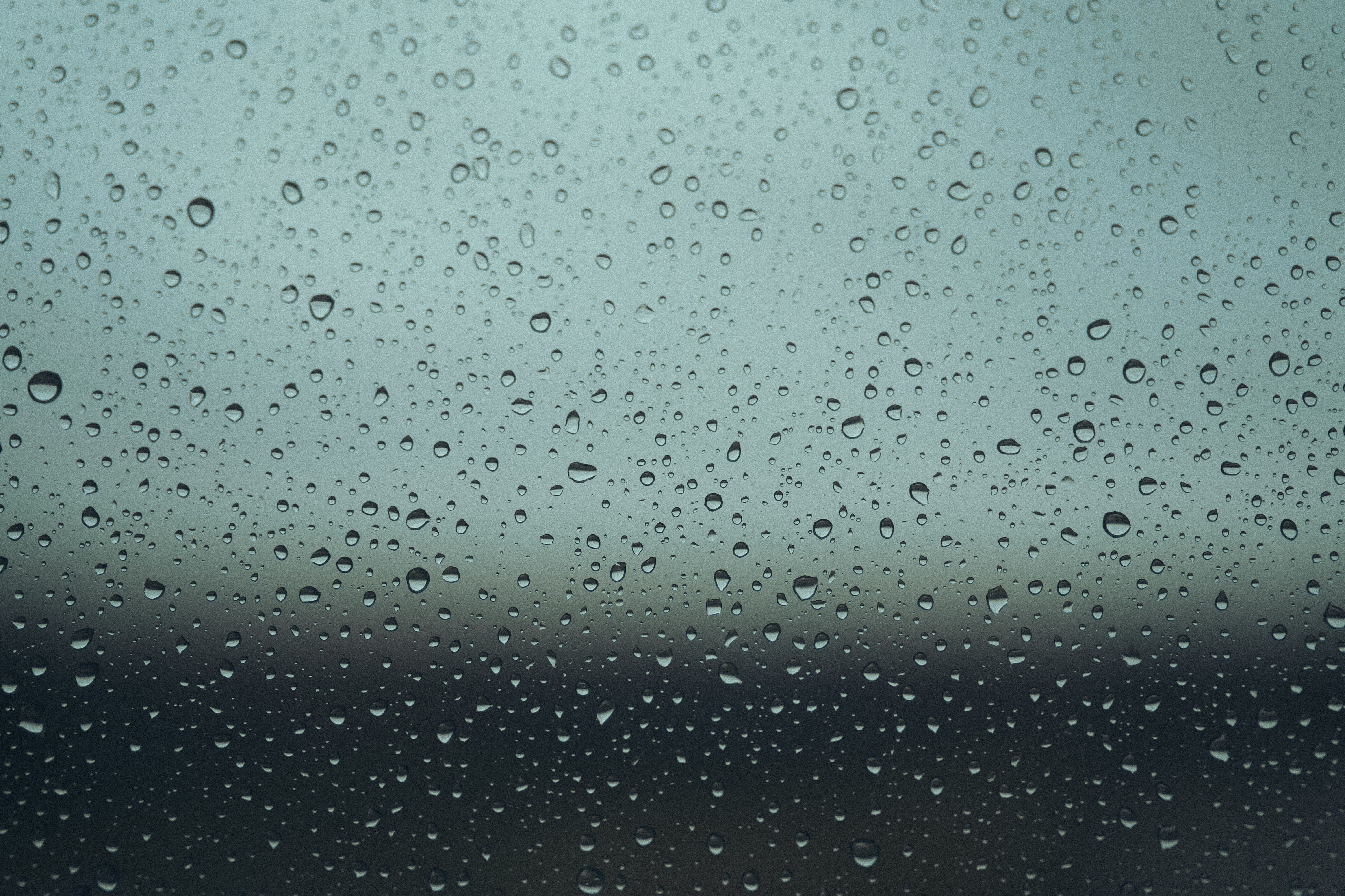 water droplets on clear glass